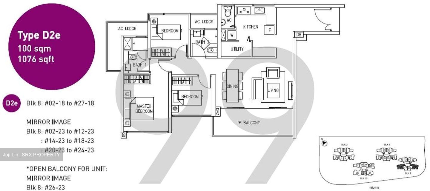 Eight Riversuites (D12), Condominium #452108171